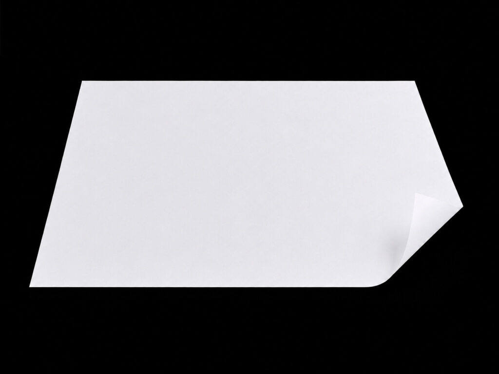 caple reverso blanco para empaque
