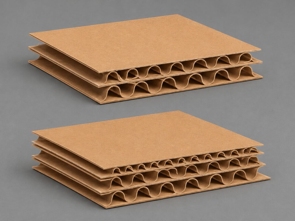 caja de carton doble y triple pared