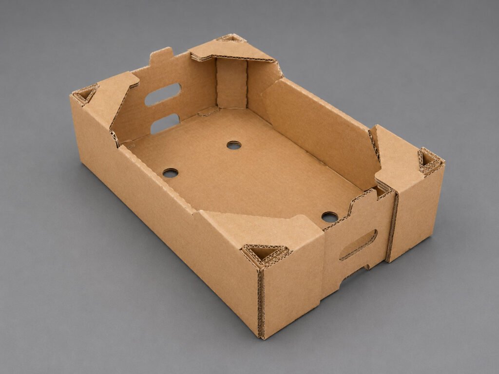 caja de carton troquelada industrial